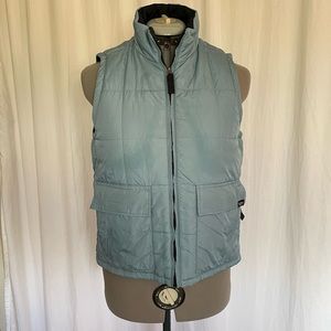 Abercrombie & Fitch, Y2K, Vintage, Dusty Blue Puffy Vest, size M